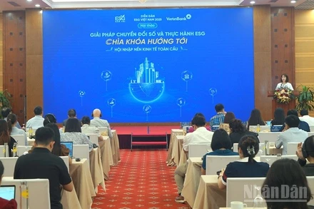 Quang cảnh hội thảo. (Ảnh: TRUNG HƯNG)