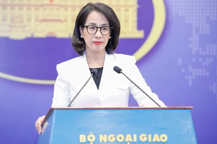 Người phát ngôn Bộ Ngoại giao Việt Nam Phạm Thu Hằng. (Ảnh: Bộ Ngoại giao)