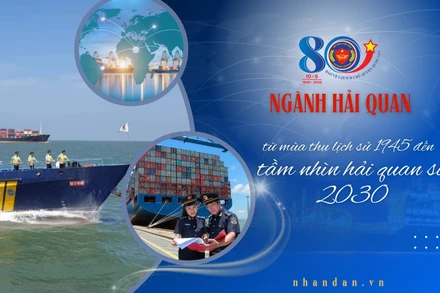 80 năm ngành hải quan - từ mùa thu lịch sử 1945 đến tầm nhìn hải quan số 2030