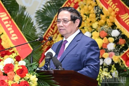 Thủ tướng Chính phủ Phạm Minh Chính. (Ảnh: TRẦN HẢI)