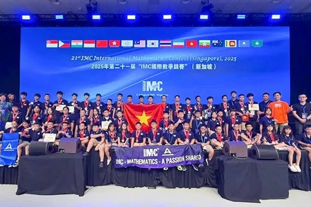 Đoàn Việt Nam tham dự IMC 2025. (Ảnh: Ban tổ chức IMC Việt Nam)