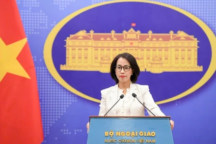 Người phát ngôn Bộ Ngoại giao Việt Nam, bà Phạm Thu Hằng. (Ảnh: Bộ Ngoại giao)