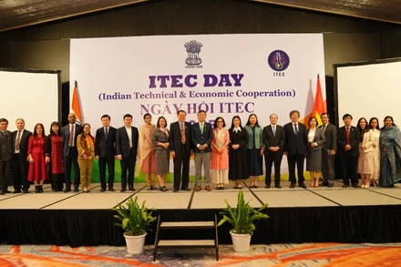 Các đại biểu tham dự ngày hội ITEC Day 2025. (Ảnh: Đại sứ quán Ấn Độ tại Việt Nam)