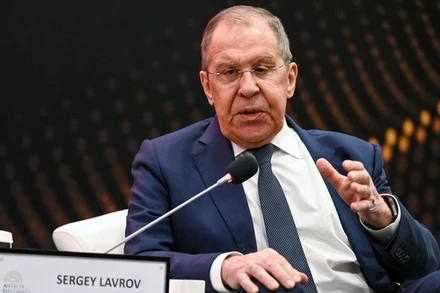 Ngoại trưởng Nga Sergey Lavrov. (Ảnh: Xinhua)