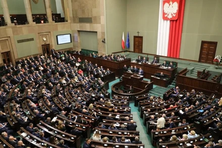 Phiên họp của Hạ viện Ba Lan. (Ảnh: Hạ viện Ba Lan)