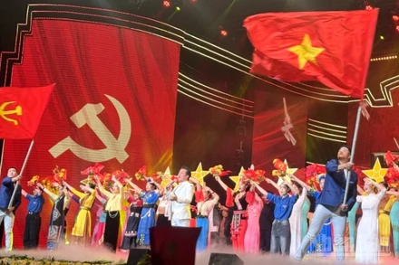 Một tiết mục biểu diễn nghệ thuật. (Ảnh minh họa: TRUNG HƯNG)