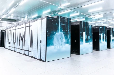 Hệ thống siêu máy tính LUMI ở Kajaani, Phần Lan. (Ảnh: lumi-supercomputer.eu)