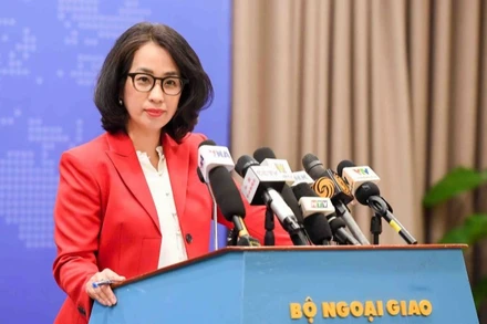 Người phát ngôn Bộ Ngoại giao Việt Nam Phạm Thu Hằng. (Ảnh: Bộ Ngoại giao)