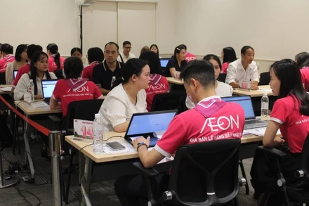 AEON Việt Nam dự kiến tuyển dụng gần 1.300 nhân sự mới để đáp ứng nhu cầu mở rộng quy mô trong năm 2025. (Ảnh: AEON Việt Nam)