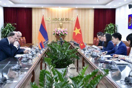 Tham vấn chính trị Việt Nam-Armenia. (Ảnh: Báo Thế giới và Việt Nam)