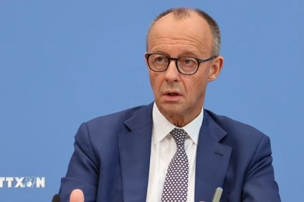 Thủ tướng Đức Friedrich Merz. (Ảnh: THX/TTXVN)