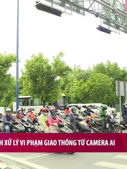 [Video] Quy trình xử lý vi phạm giao thông từ camera AI