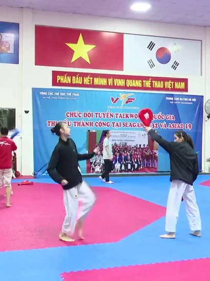 [Video] Đội tuyển Taekwondo tích cực chuẩn bị cho Sea Games 33
