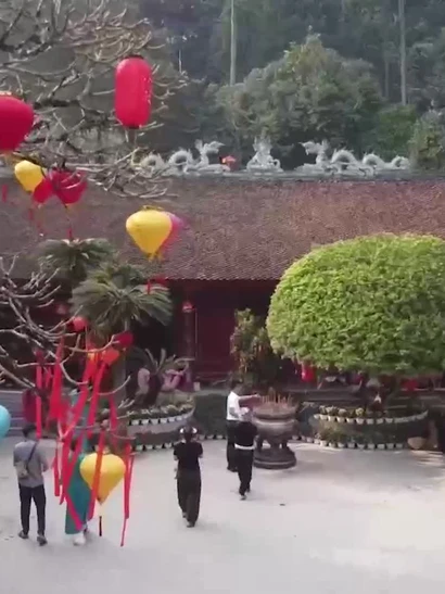 [Video] Phú Thọ: Lễ cầu Quốc thái dân an tại chùa Thiên Quang