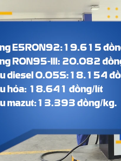 [Video] Giá xăng dầu giảm trong kỳ điều hành ngày 11/12