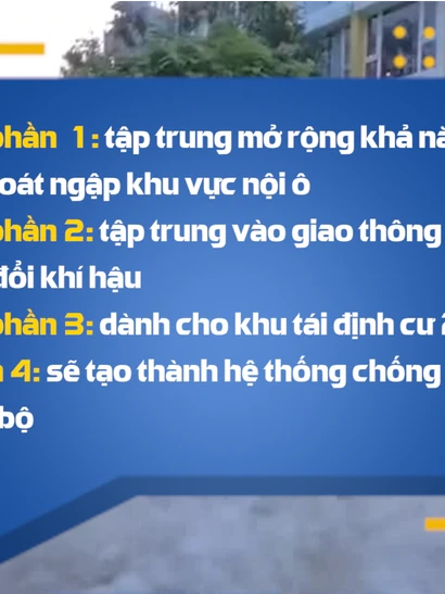 [Video] Cần Thơ đề xuất dự án chống ngập mới hơn 9.100 tỷ đồng 
