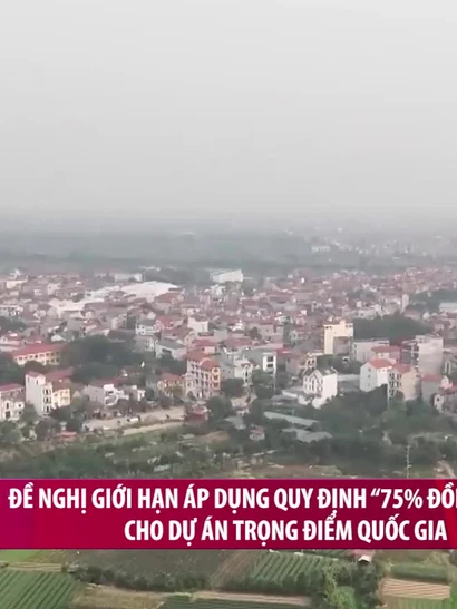 [Video] Đề nghị giới hạn áp dụng quy định “75% đồng thuận” cho dự án trọng điểm quốc gia