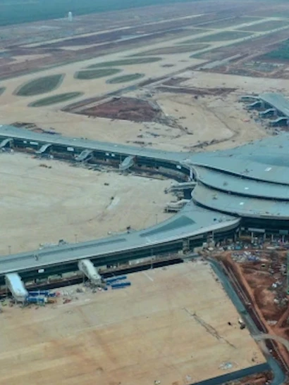 [Video] Sân bay Long Thành đón chuyến bay kỹ thuật bằng máy bay thân rộng lớn nhất Việt Nam