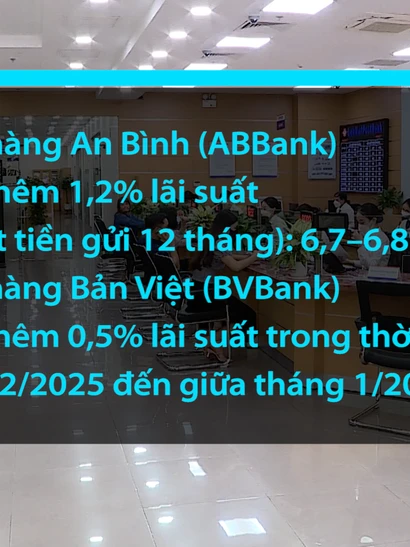 [Video] Lãi suất huy động tăng mạnh, nhiều ngân hàng niêm yết mức 7–8%/năm