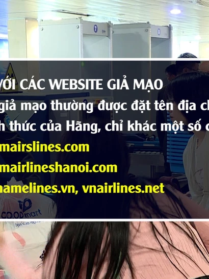 [Video] Cảnh giác chiêu trò lừa đảo bán vé máy bay dịp cao điểm Tết