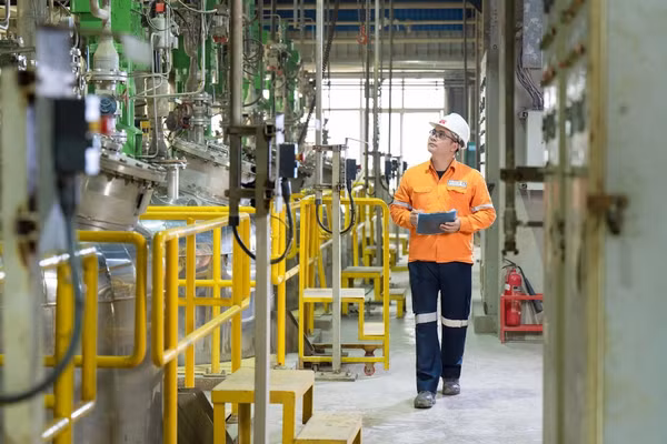 Thiết bị, công nghệ tinh luyện vonfram hàng đầu thế giới được kỹ sư Việt Nam tiếp nhận, vận hành hoàn hảo và cải tiến để tối ưu trong vận hành. (Ảnh: THẾ BÌNH)