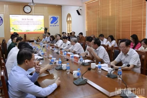 Quang cảnh buổi sơ kết. (Ảnh Mai Tú)