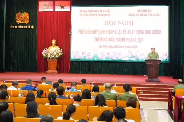 Toàn cảnh hội nghị. (Ảnh: Công an Hà Nội)