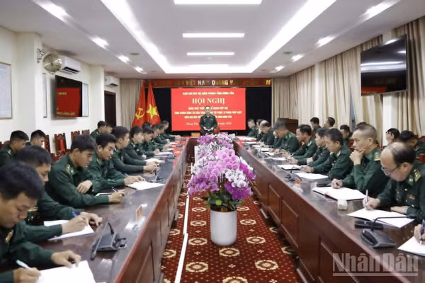 Quang cảnh hội nghị. (Ảnh: MAI TÚ)