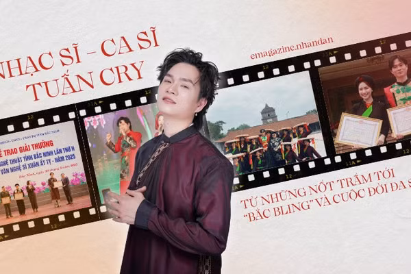 Nhạc sĩ - ca sĩ Tuấn Cry: từ những nốt trầm tới Bắc Bling và cuộc đời đa sắc