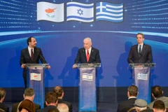 Các nhà lãnh đạo Israel, Cyprus và Hy Lạp gặp ở Jerusalem