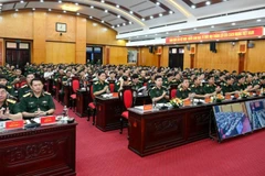 Quang cảnh hội nghị. (Ảnh: THẾ ĐẠI)