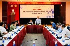 Quang cảnh hội thảo.