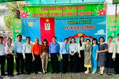 Đoàn khảo sát của Ban Văn hóa-Xã hội tới thăm và lắng nghe những chia sẻ của Trung tâm hỗ trợ phát triển giáo dục hòa nhập Khai Trí.