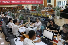 Trung tâm Phục vụ hành chính công tỉnh Bắc Ninh tích cực phục vụ nhân dân ngay sau sáp nhập. (Ảnh: ĐỨC GIANG)
