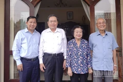 Chủ tịch Quốc hội Trần Thanh Mẫn thăm, chúc Tết nguyên lãnh đạo Đảng, Nhà nước.