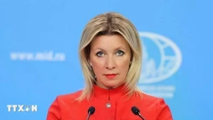 Người phát ngôn Bộ Ngoại giao Nga Maria Zakharova. (Ảnh: IRNA/TTXVN)