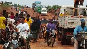 Trận lũ tàn khốc xảy ra ở Mokwa, miền Trung bang Niger, Nigeria. (Nguồn: UN)