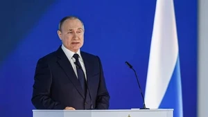 Tổng thống Nga Vladimir Putin. (Ảnh: THX/TTXVN)