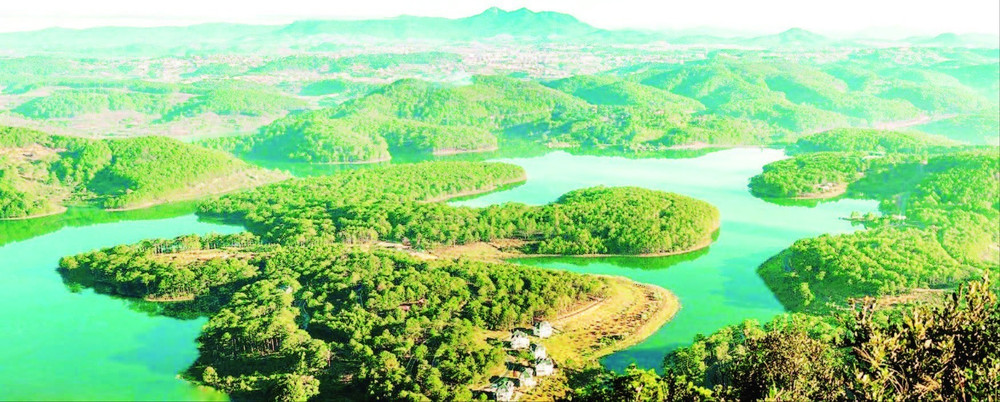 Thảm xanh Khu dự trữ sinh quyển thế giới Langbiang.