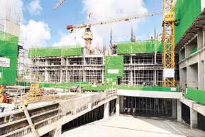 Một dự án nhà ở xã hội đang triển khai tại Thành phố Hồ Chí Minh.