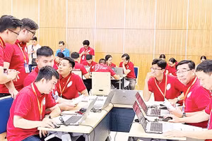 Thành phố Hồ Chí Minh diễn tập phòng thủ an ninh mạng.