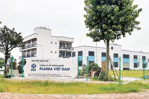 Dự án đầu tư của Công ty cổ phần công nghệ Plasma Việt Nam tại cụm công nghiệp Phạm Ngũ Lão-Nghĩa Dân chuẩn bị vận hành thử nghiệm.