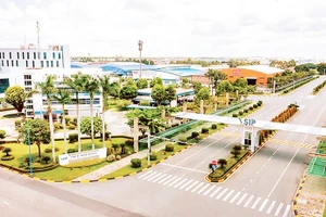 Một góc Khu công nghiệp VSIP II, Thành phố Hồ Chí Minh. (Ảnh Cộng tác viên)