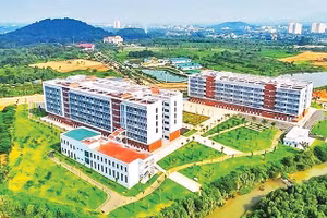 Đại học Quốc gia Hà Nội cơ sở Hòa Lạc. (Ảnh VNU)