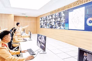 Trung tâm điều khiển giao thông Hà Nội.
