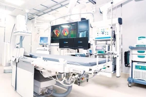 Trang thiết bị hiện đại phục vụ cho phát triển y học tim mạch tại Bệnh viện Chợ Rẫy.