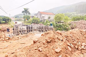 Chuẩn bị cho mùa mưa lũ, nhiều công trình thủy lợi đang được triển khai.