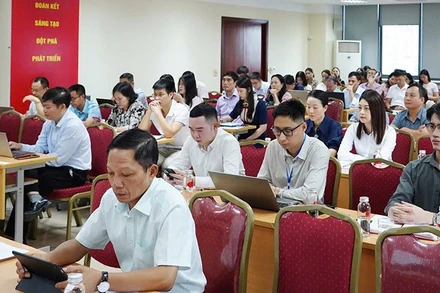 Các đại biểu dự hội nghị tập huấn. (Ảnh Moha)