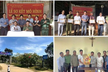 Mô hình “Giáo xứ bình yên - đảm bảo an ninh trật tự”