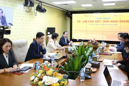 Quang cảnh tọa đàm.